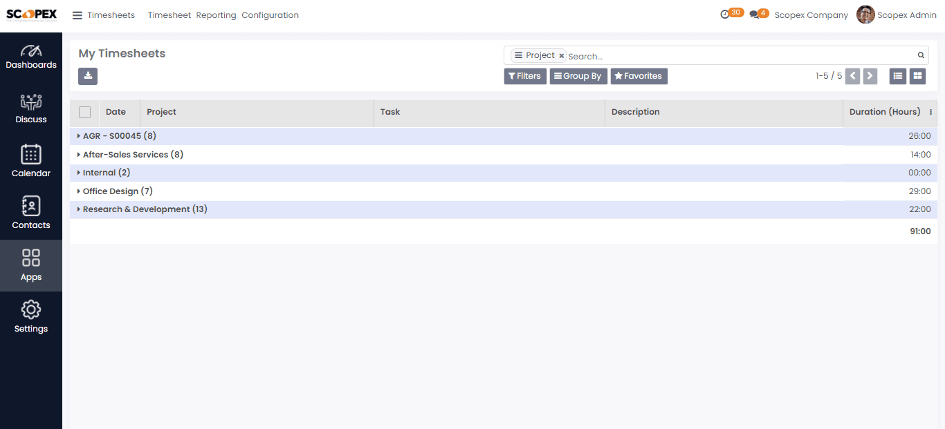 timesheet